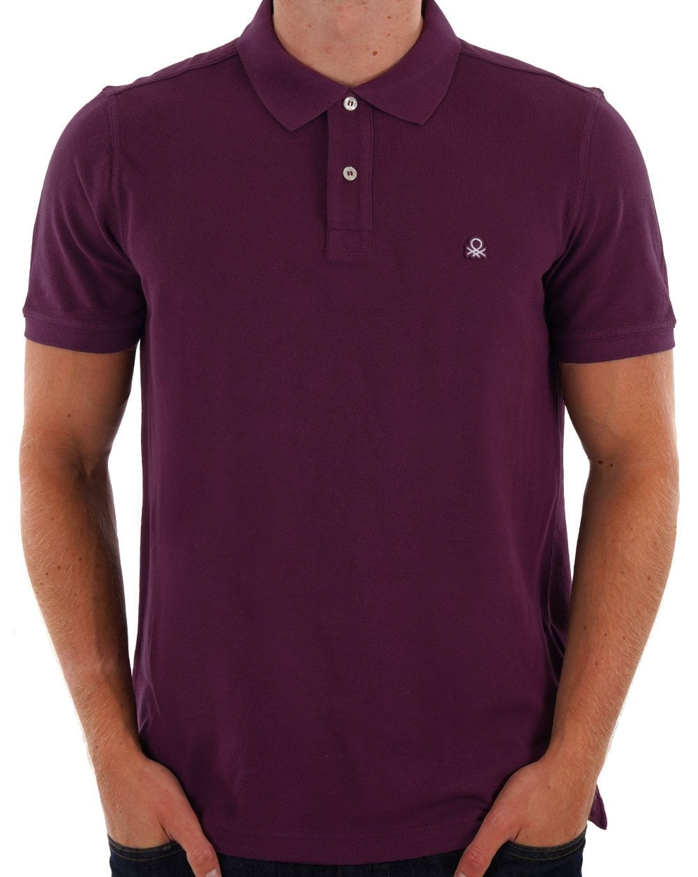 Benetton Polo Shirt Grape