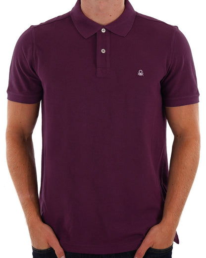 Benetton Polo Shirt Grape