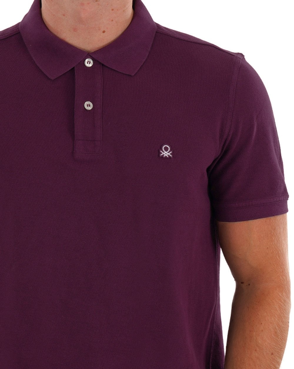 Benetton Polo Shirt Grape