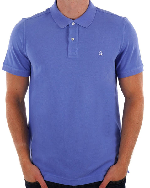 Benetton Polo Shirt Purple Lilac