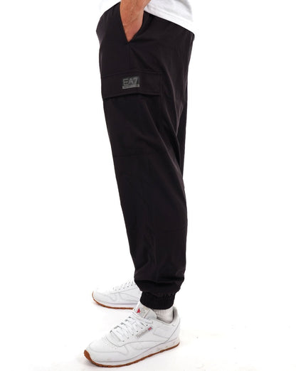EA7/VENTUS7 Cargo Track Pant Black Bean