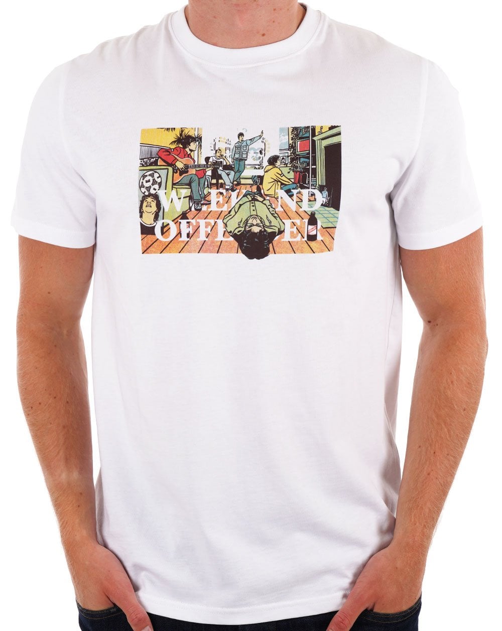 Weekend Offender Stratford Avenue T-shirt White