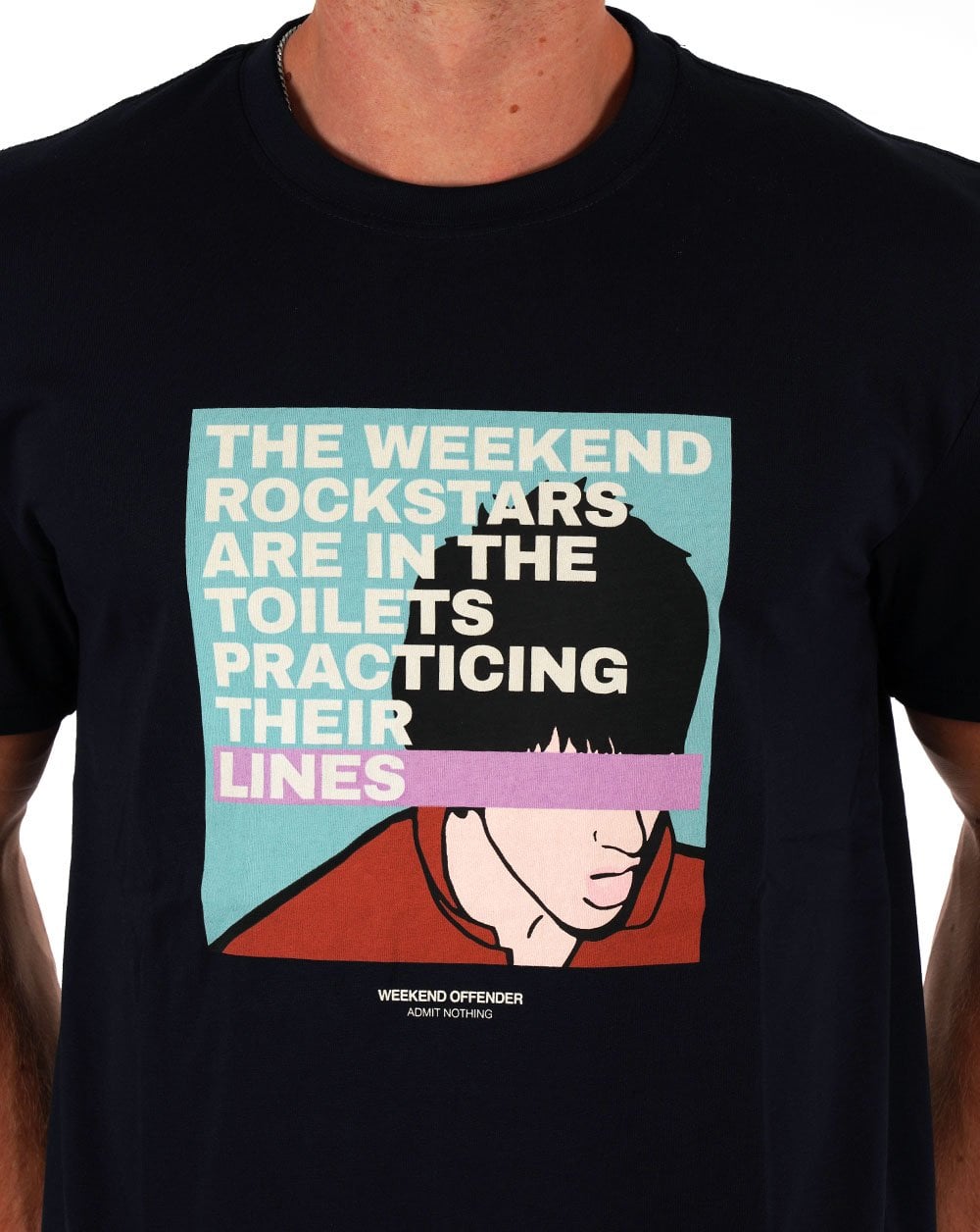 Weekend Offender San Francisco T-shirt Navy