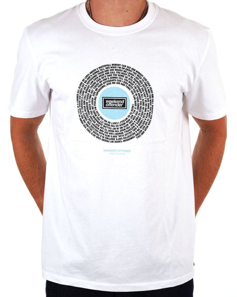 Weekend Offender Supersonic T-shirt White
