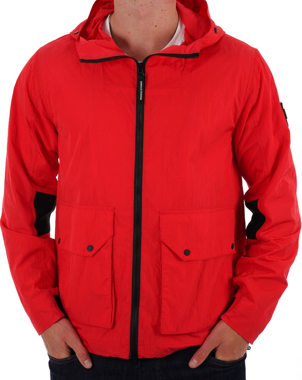 Weekend Offender Valencia Jacket Red