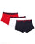 Emporio Armani 3 Pack Boxer Shorts Navy/Red/White