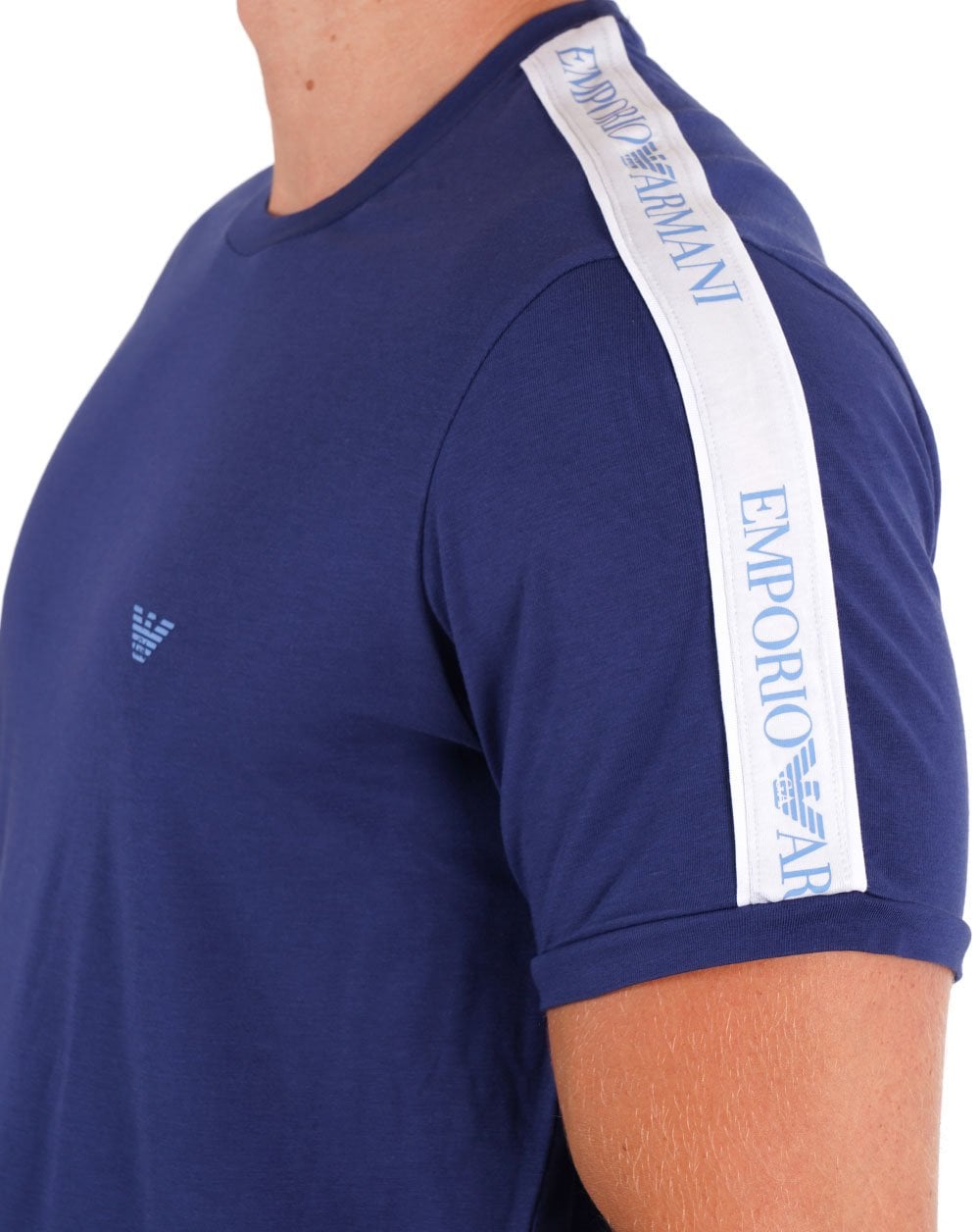 Emporio Armani Taping Loungewear T-shirt Ink Blue