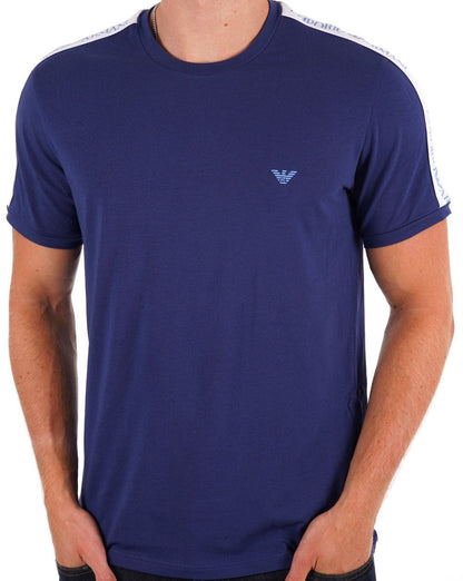 Emporio Armani Taping Loungewear T-shirt Ink Blue