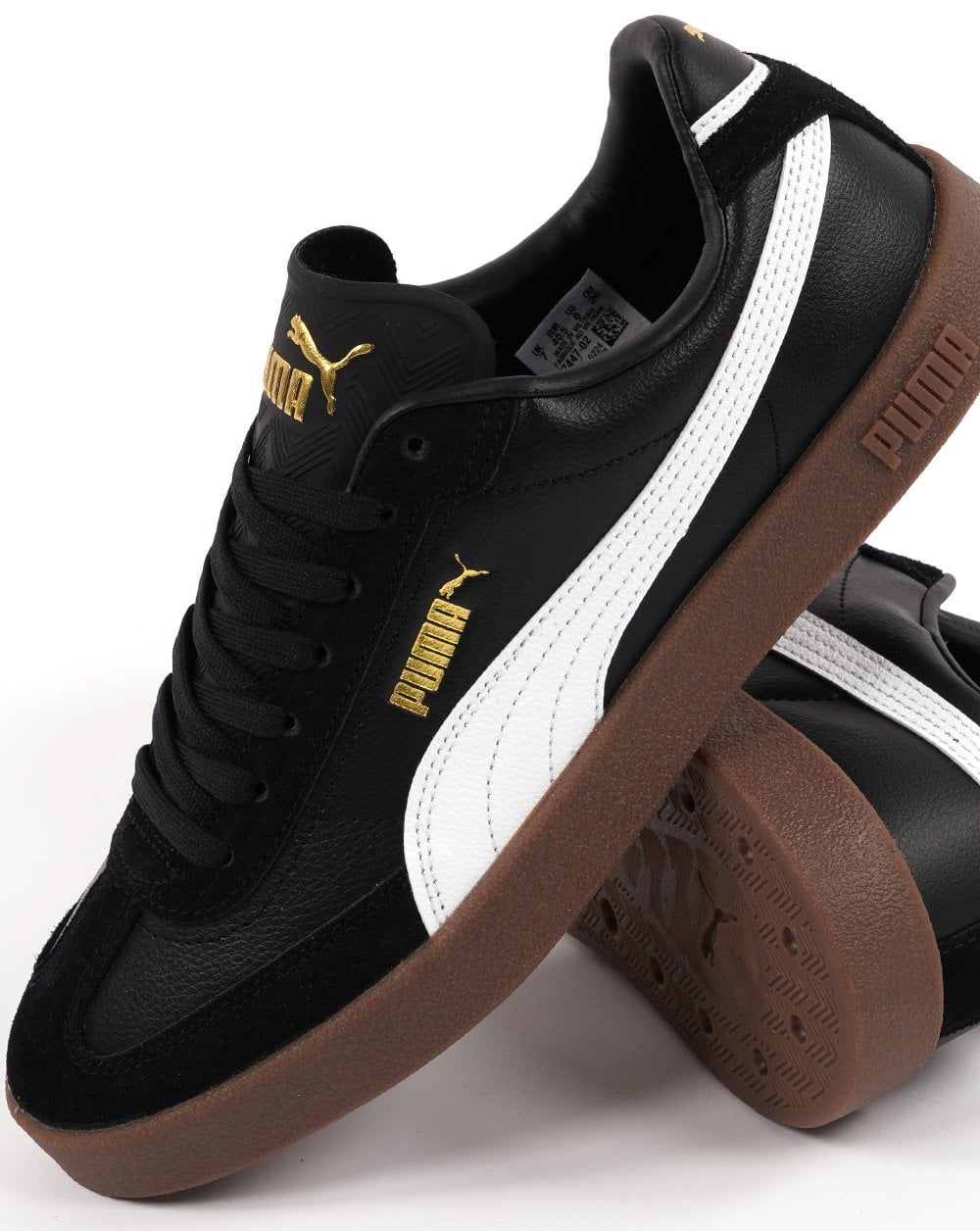 Puma Club II Era F-Ball Trainers Black - Gold