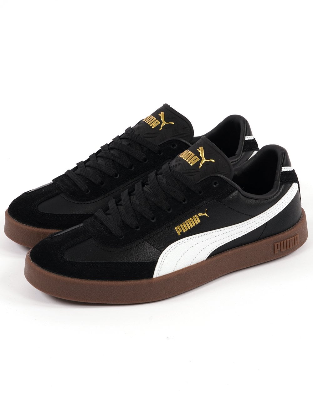 Puma Club II Era F-Ball Trainers Black - Gold
