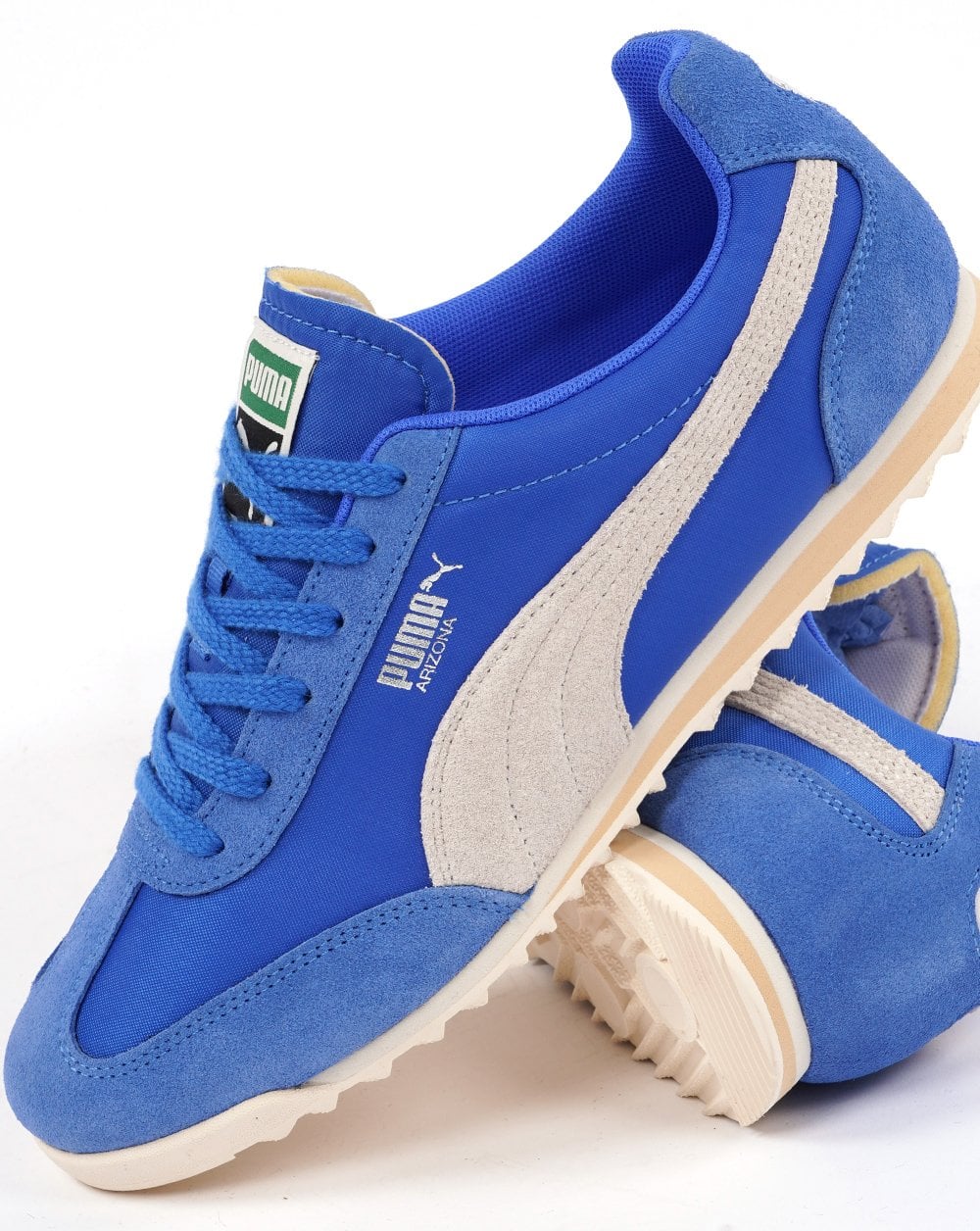 Puma Arizona Nylon Trainers Blue / White
