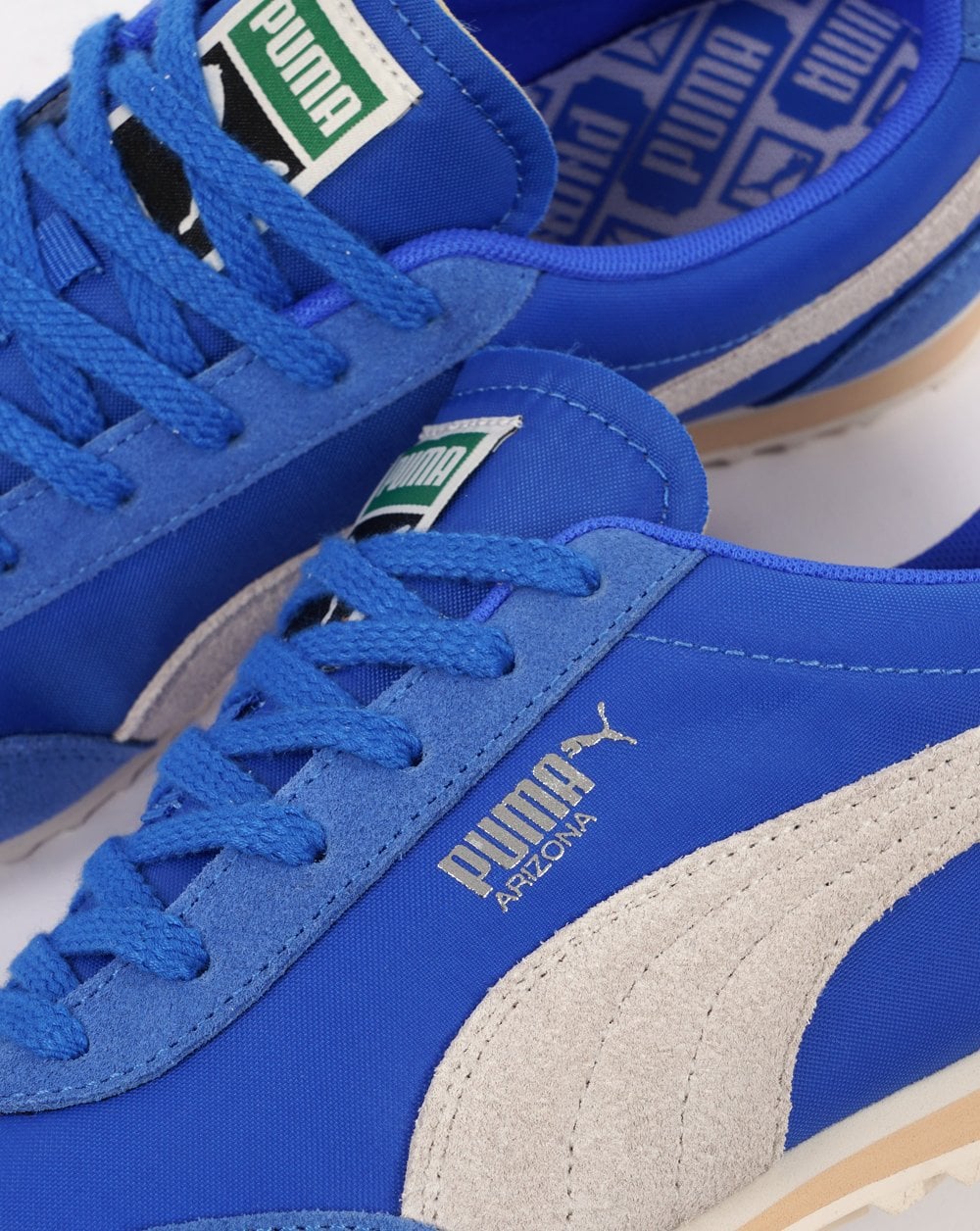 Puma Arizona Nylon Trainers Blue / White