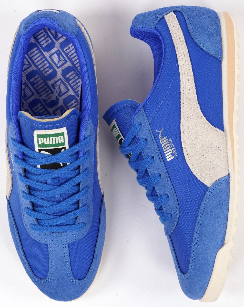 Puma Arizona Nylon Trainers Blue / White