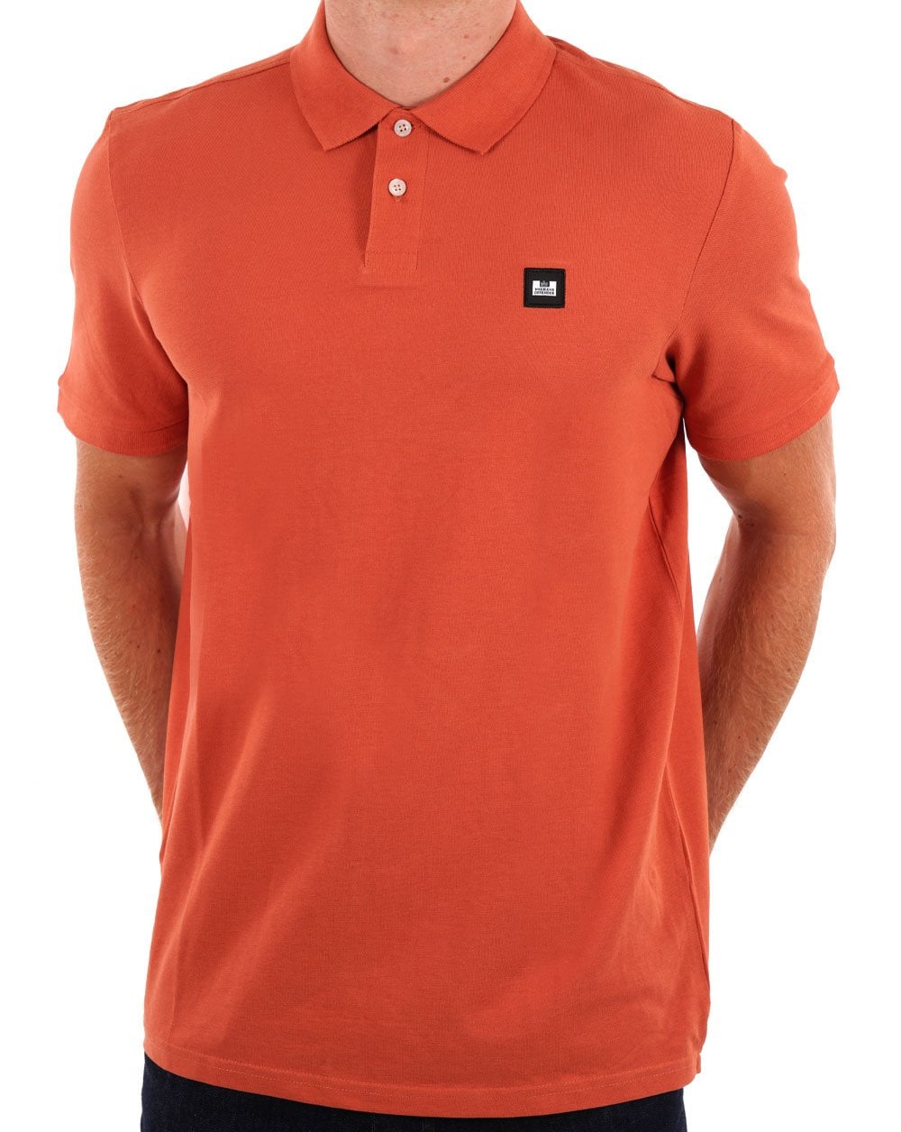 Weekend Offender Polo Shirt Burnt Orange