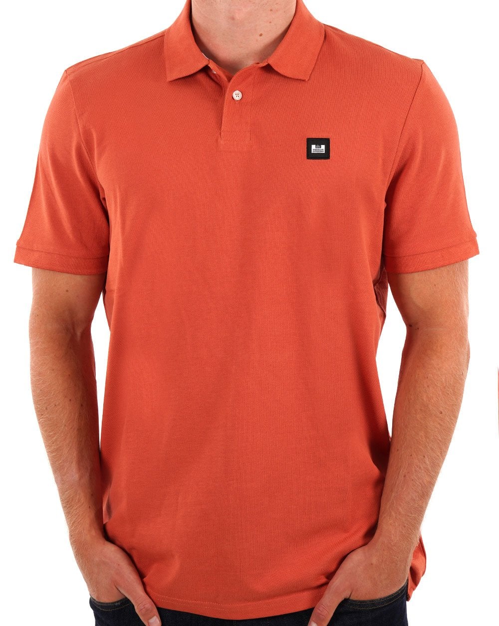 Weekend Offender Polo Shirt Burnt Orange