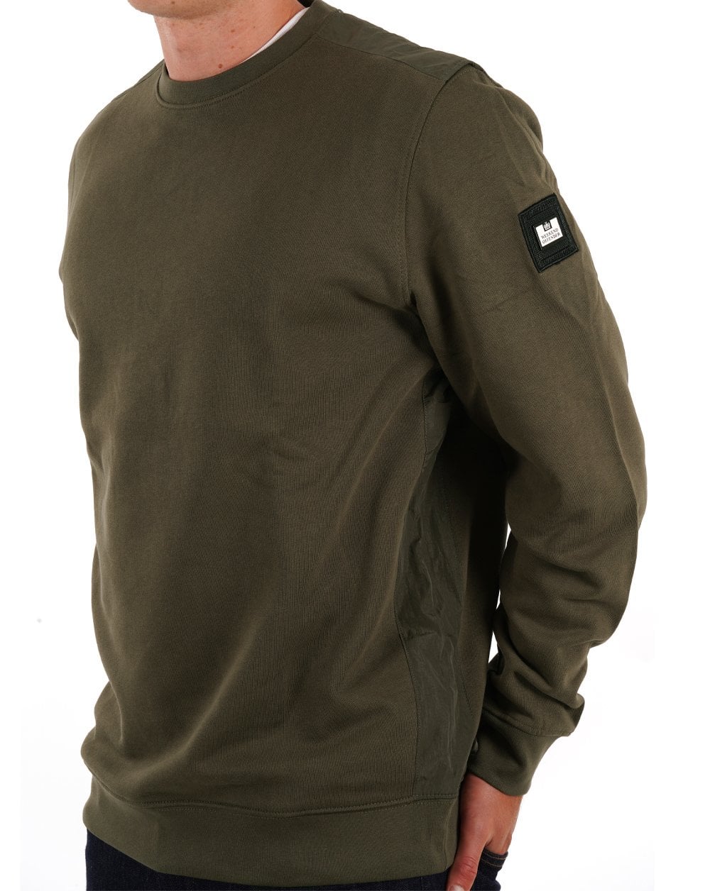 Weekend Offender F Bomb Sweatshirt Khaki Green