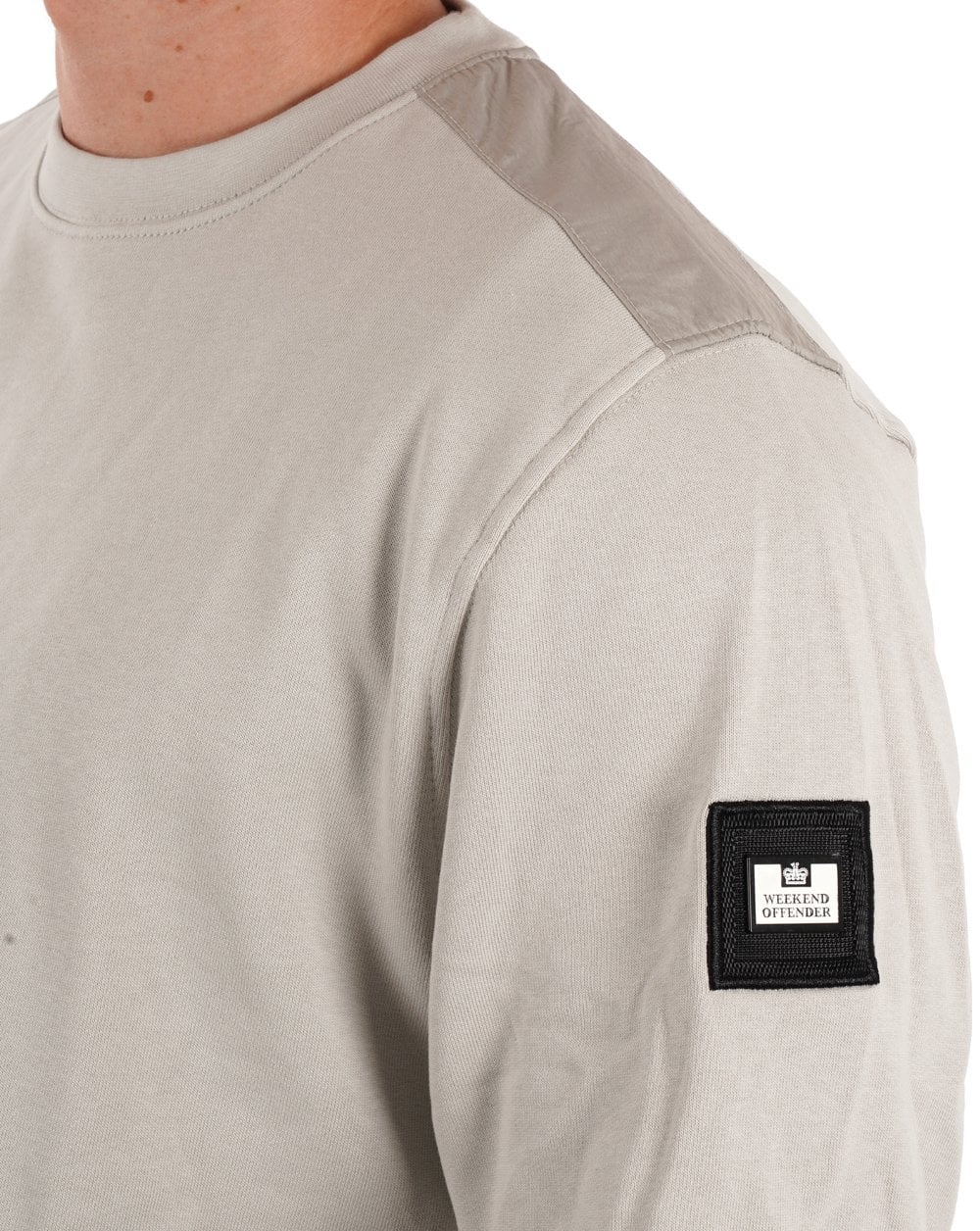 Weekend Offender F Bomb Sweatshirt Cement