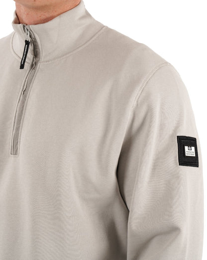 Weekend Offender 1/4 Zip Sweat Cement