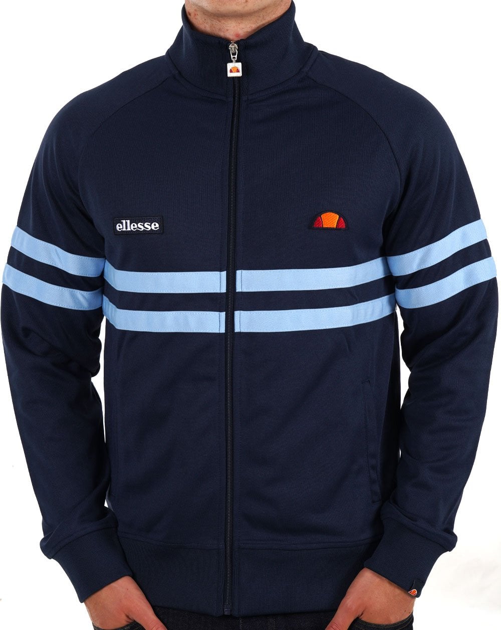 Ellesse Rimini Track Top Navy Sky