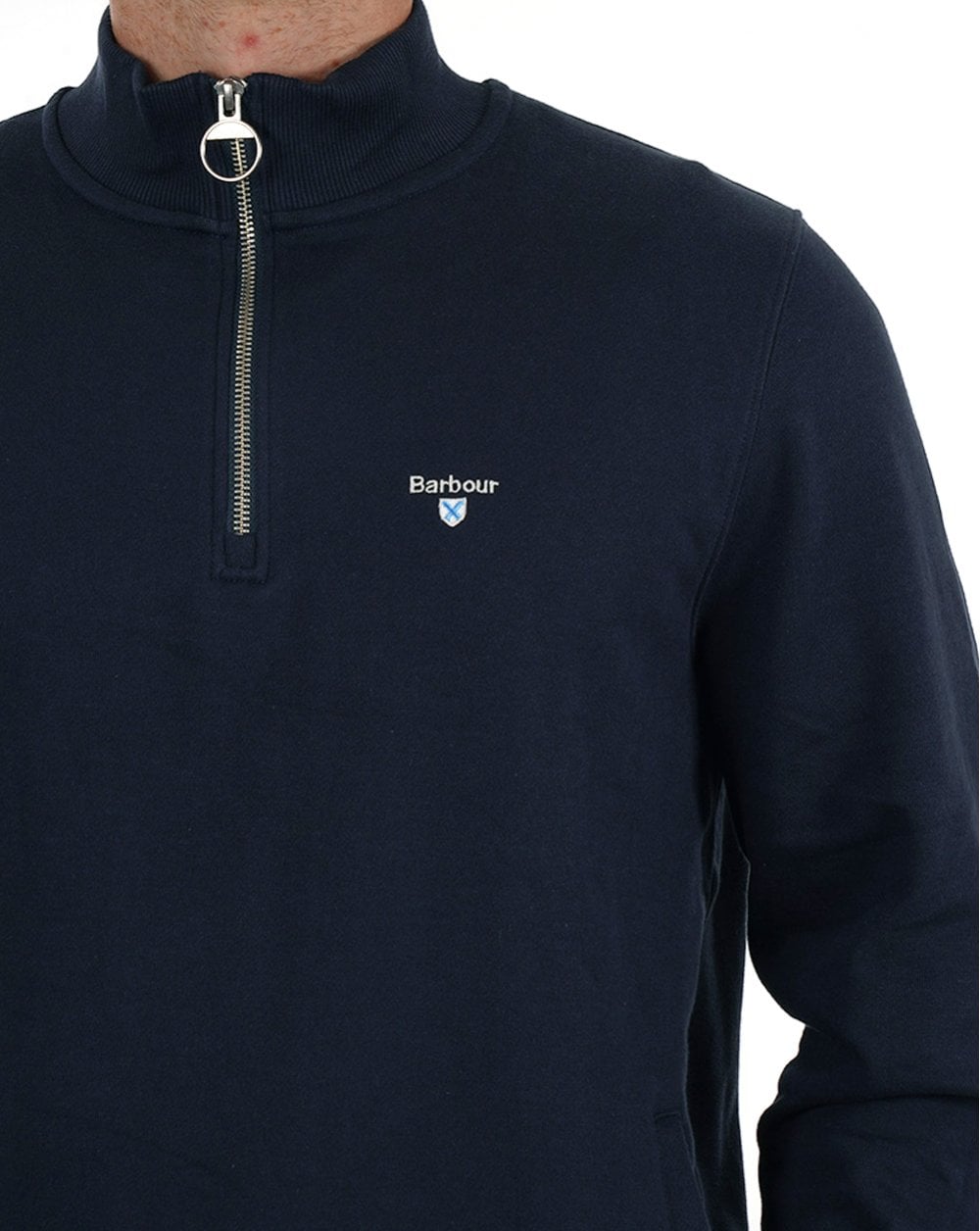 Barbour Beckhill Half Zip Sweat Navy