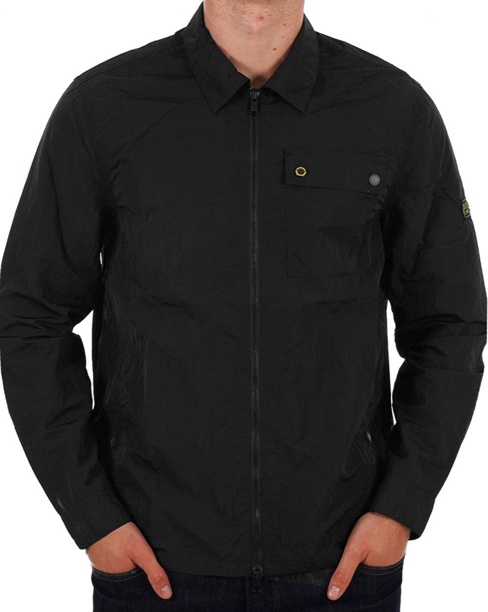 Barbour International Inline Overshirt Black
