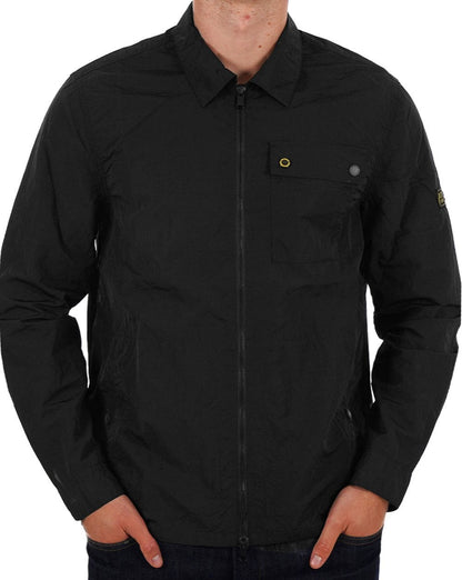 Barbour International Inline Overshirt Black