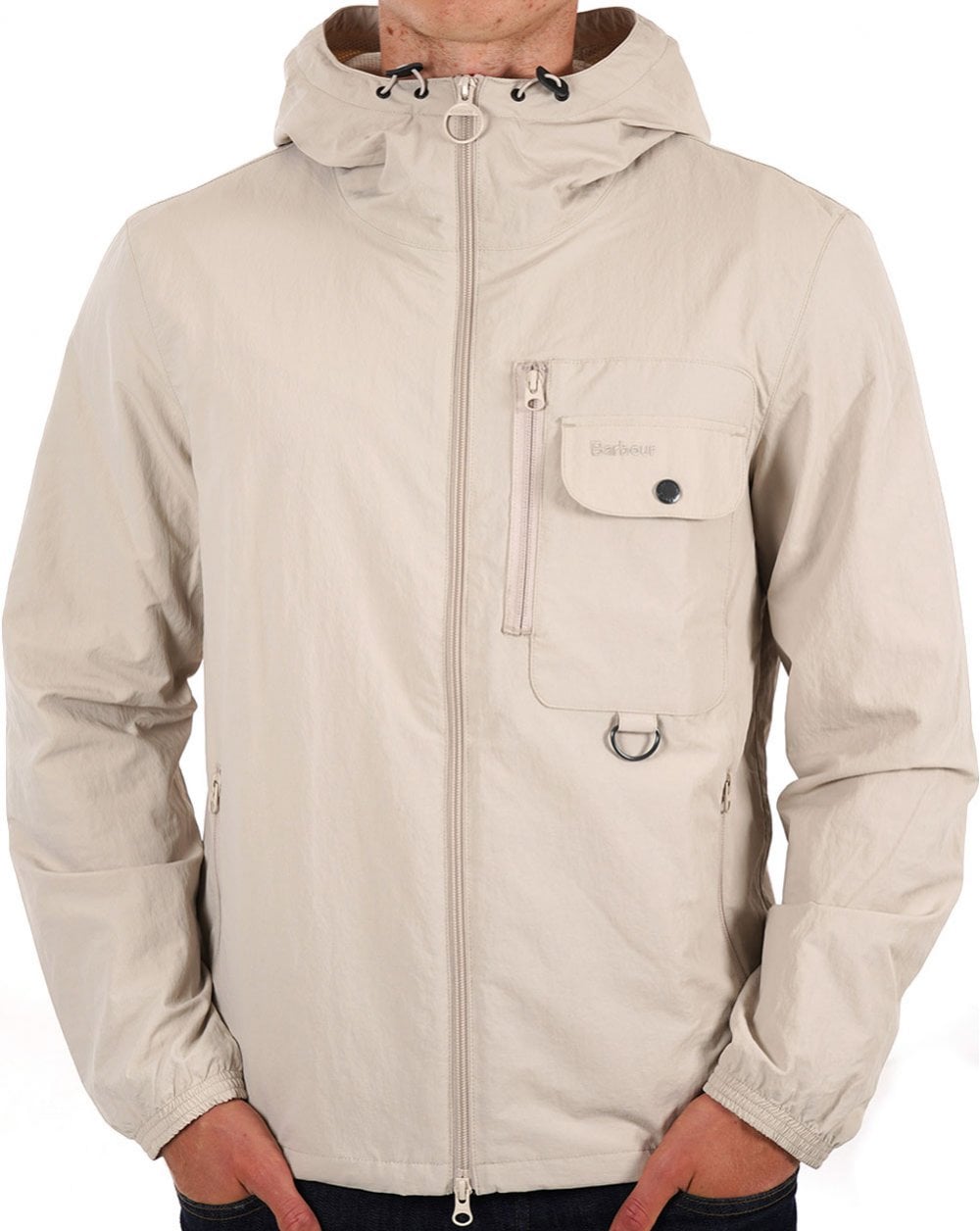Barbour Angler Showerproof Jacket Mist