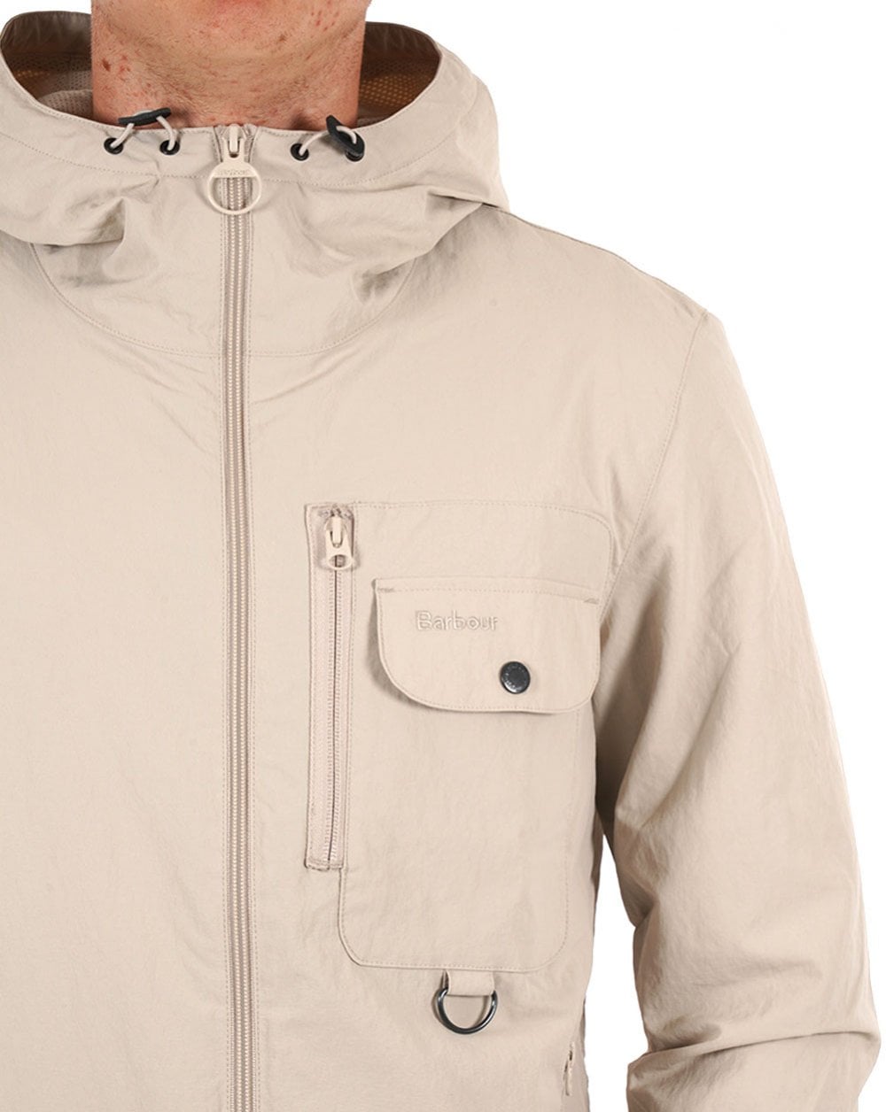 Barbour Angler Showerproof Jacket Mist
