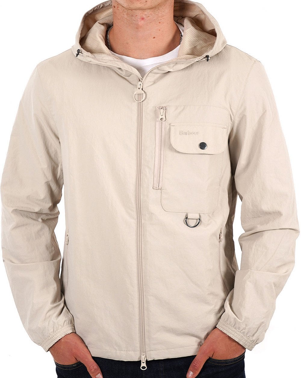 Barbour Angler Showerproof Jacket Mist