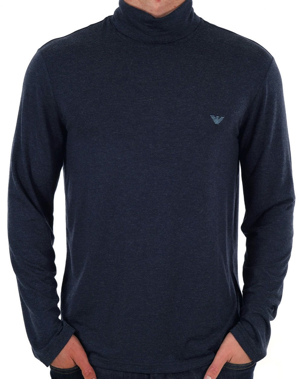 Emporio Armani Turtle Neck Marine Blue