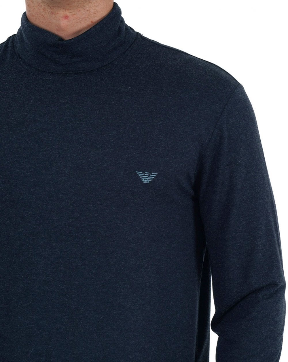 Emporio Armani Turtle Neck Marine Blue