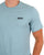 Barbour International Small Logo T-shirt Concrete Blue