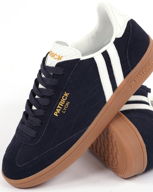 Patrick Lyon Trainers Navy/White/Gum