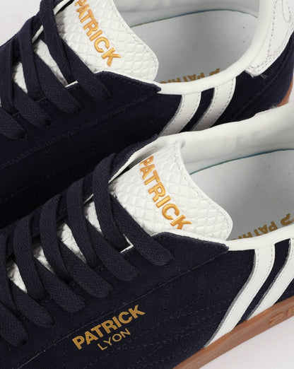 Patrick Lyon Trainers Navy/White/Gum