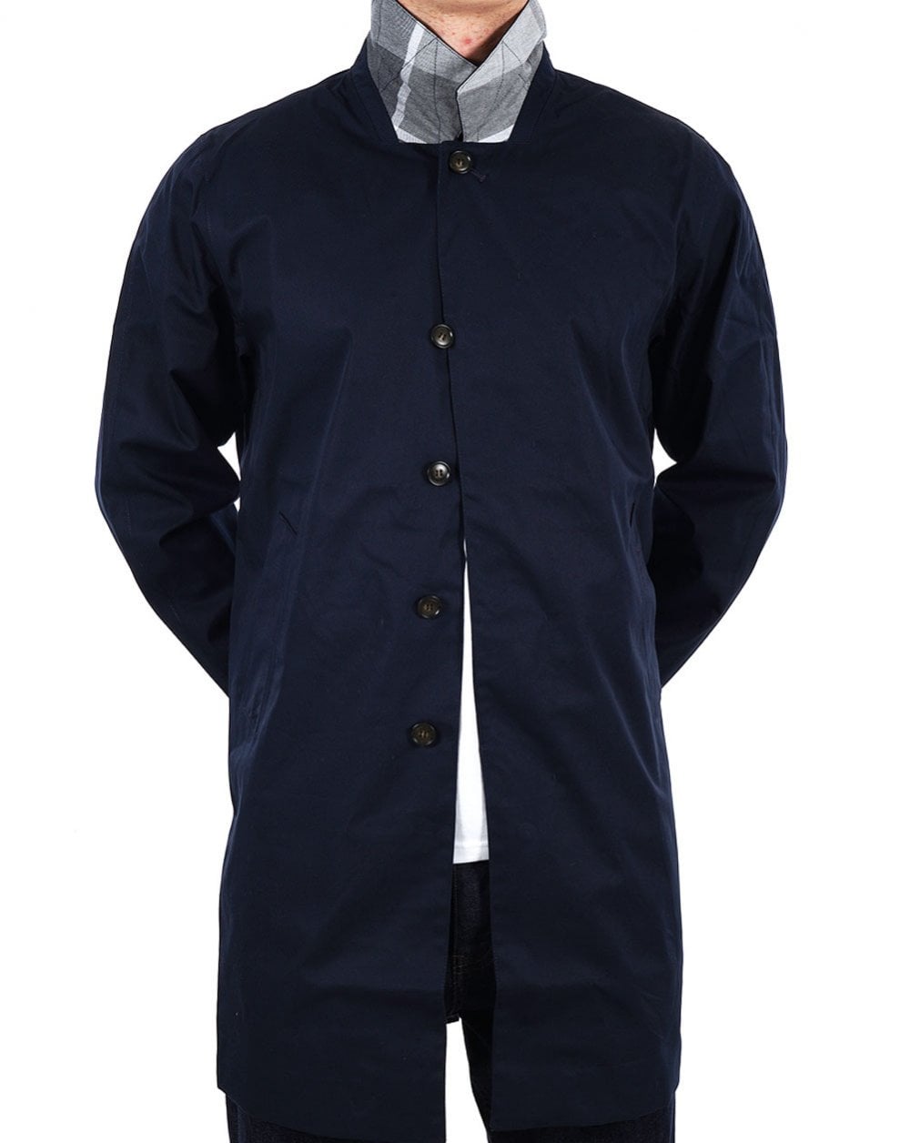 Barbour Lorden Waterproof Mac Navy