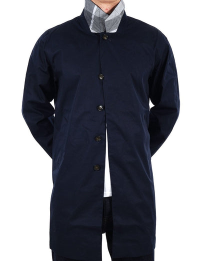 Barbour Lorden Waterproof Mac Navy