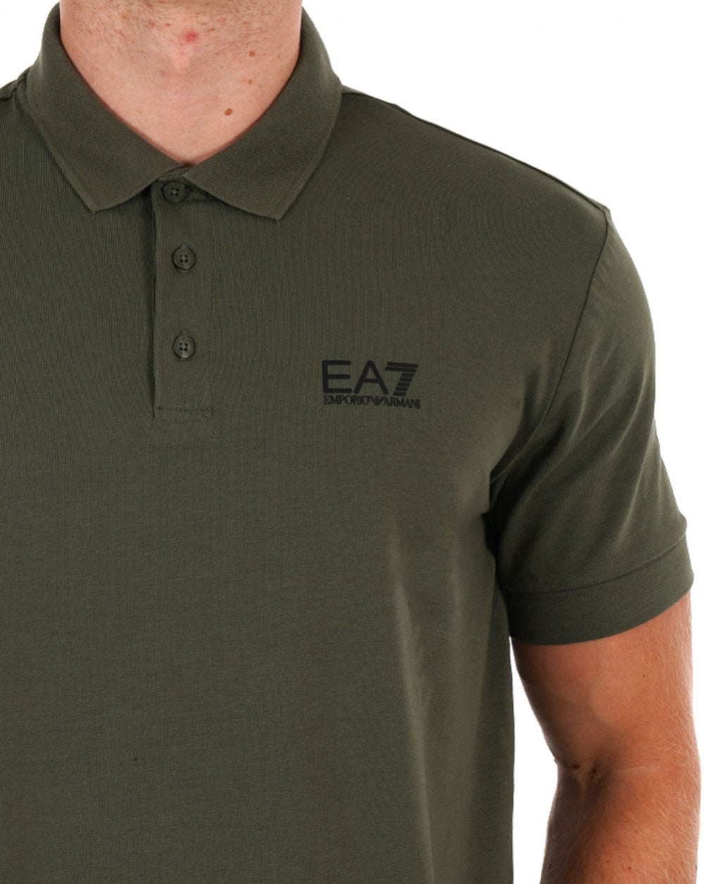 EA7 Emporio Armani Polo Shirt Beetle Green