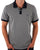 Pretty Green Travis Jacquard Polo Navy