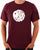 Pretty Green Gillespie Logo T-shirt Burgundy