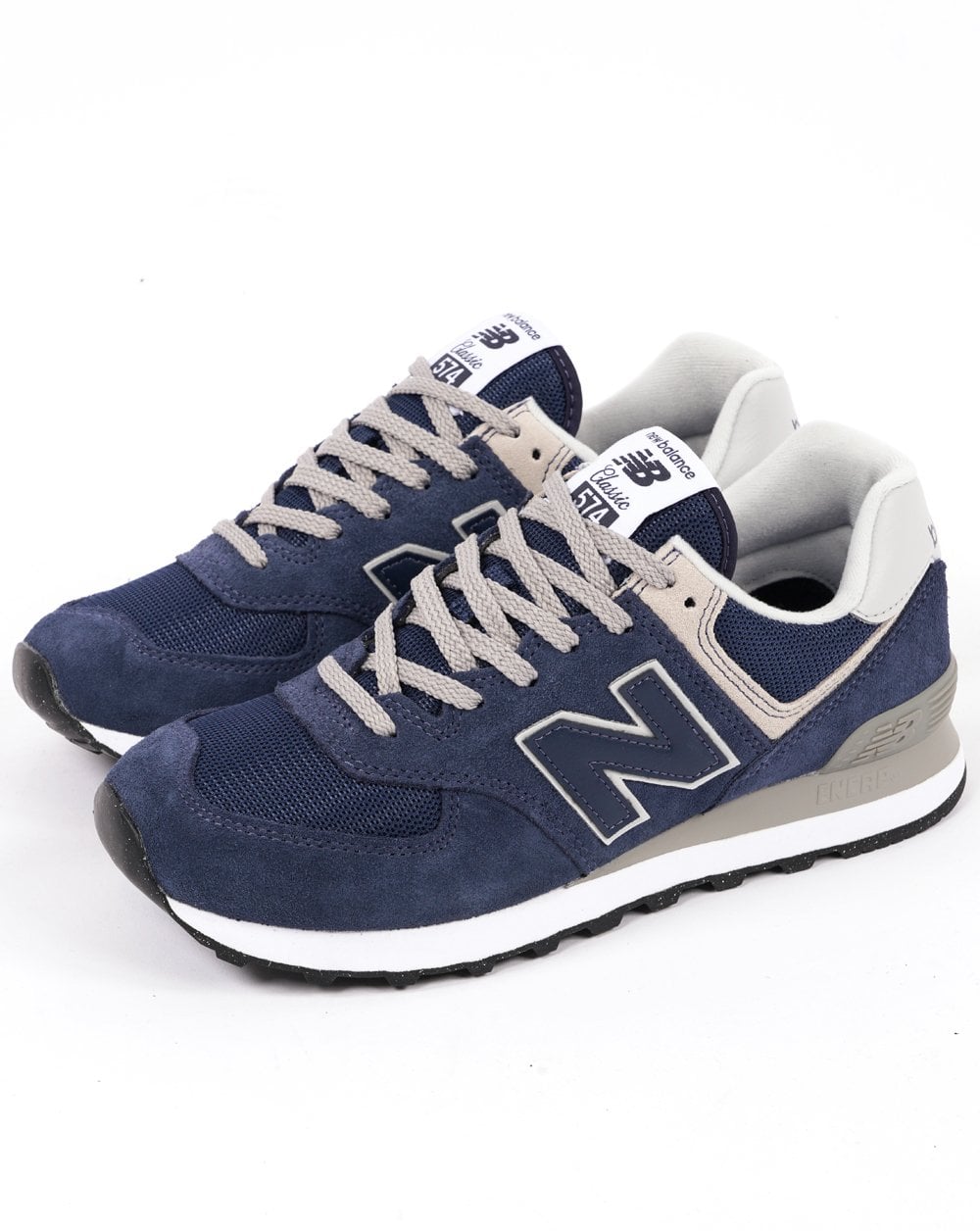New Balance 574 Classic Trainer Navy / Grey