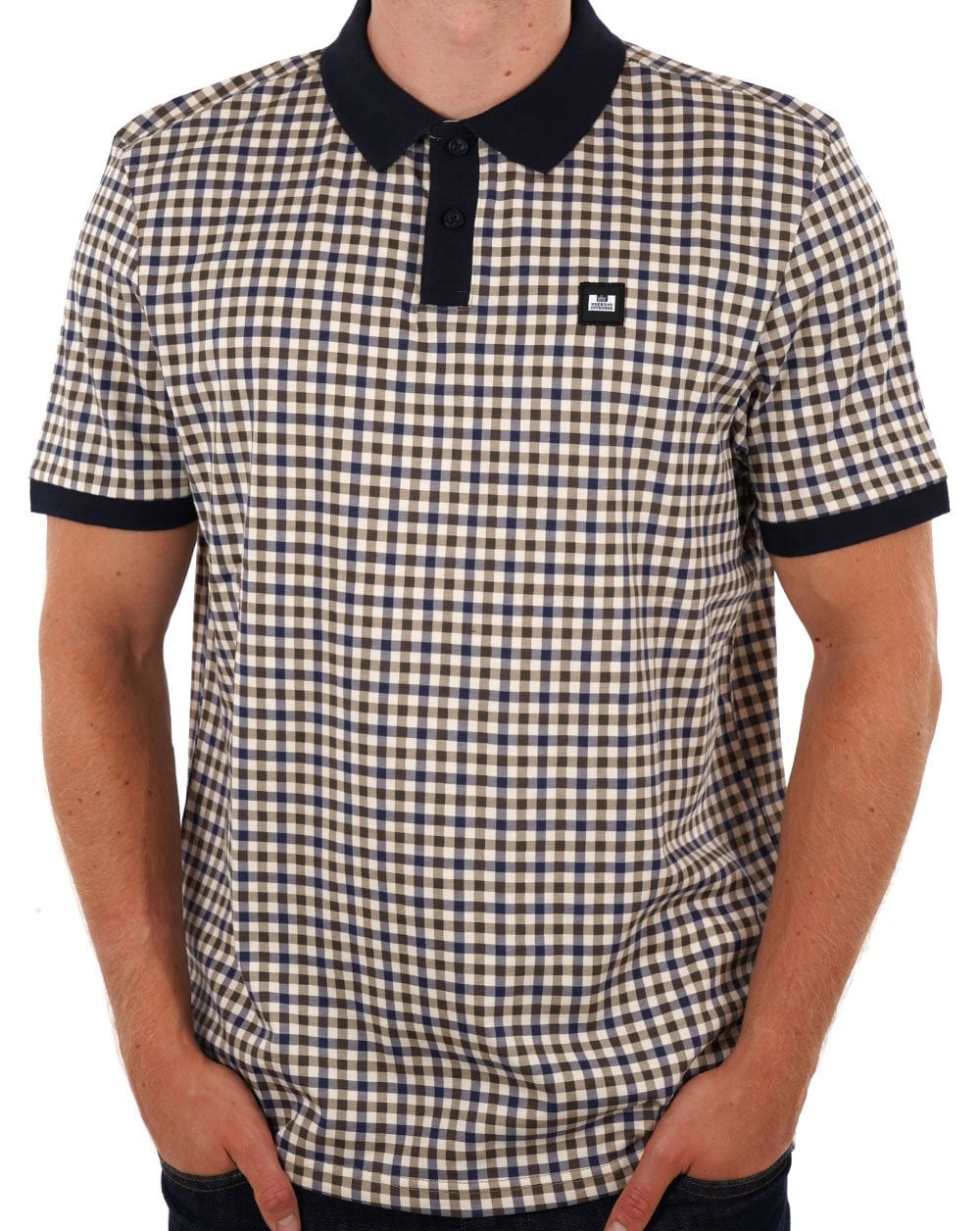 Weekend Offender Ulmen Polo Shirt Mid House Check