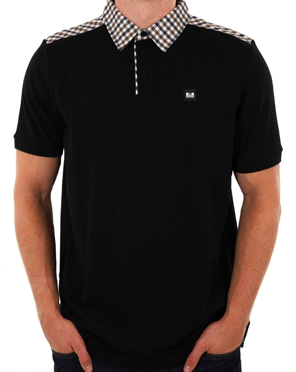 Weekend Offender Costa Polo Shirt Black