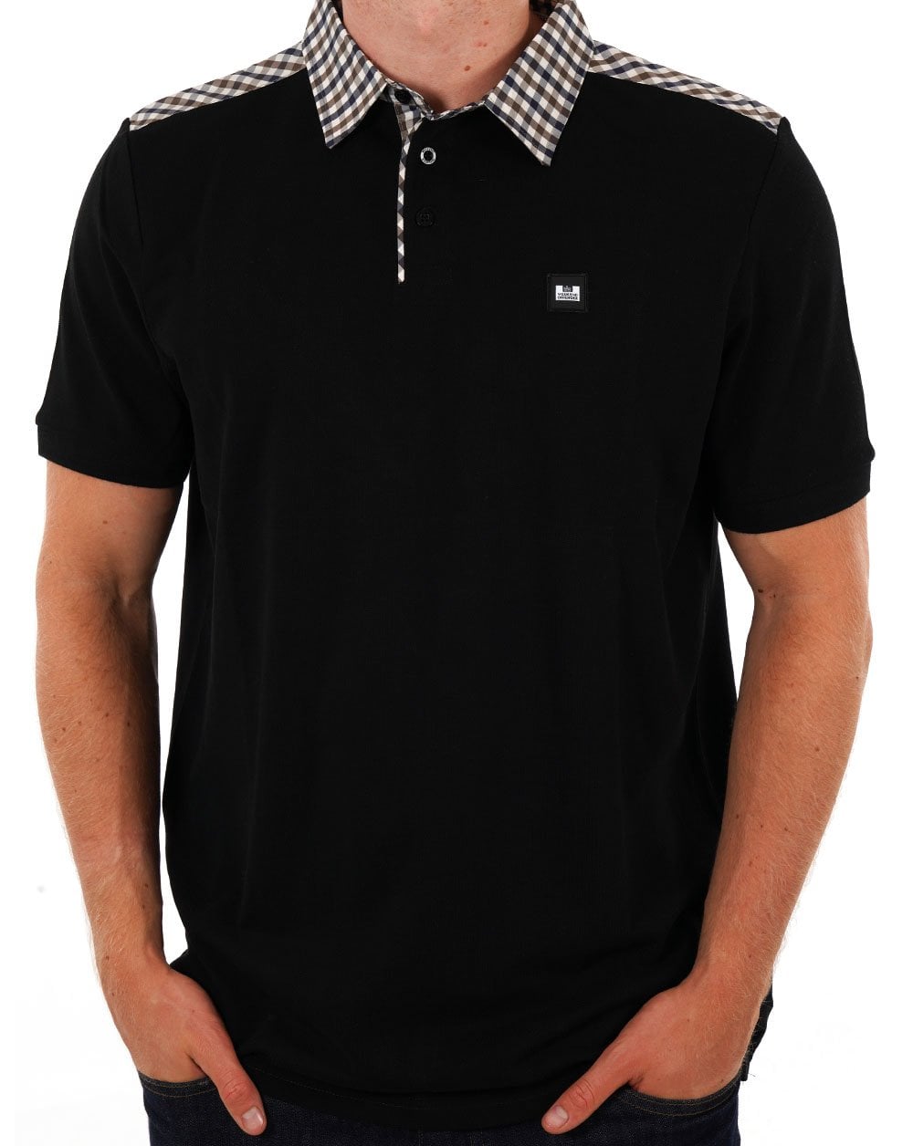 Weekend Offender Costa Polo Shirt Black
