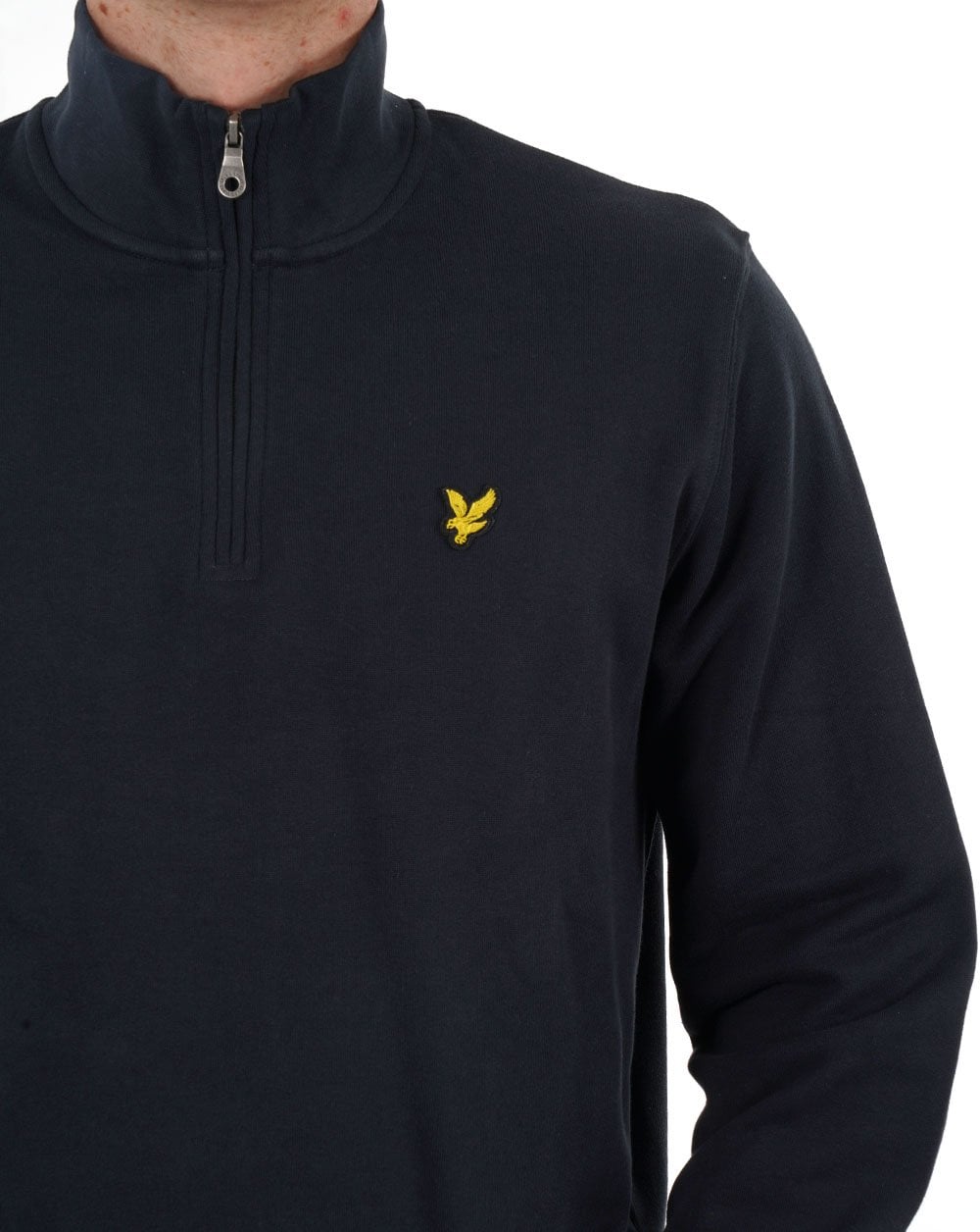 Lyle & Scott 1/4 Zip Sweatshirt Navy