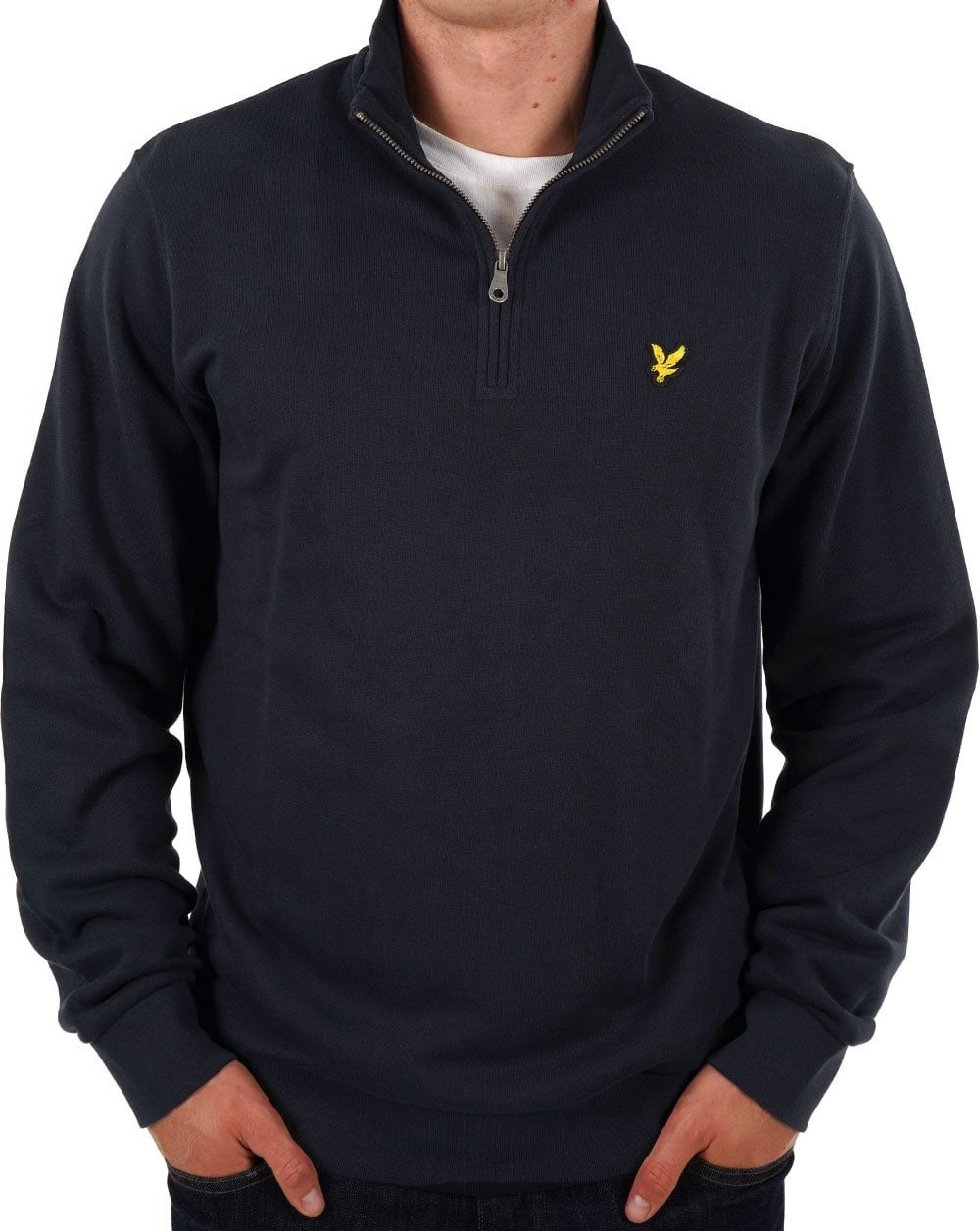Lyle & Scott 1/4 Zip Sweatshirt Navy
