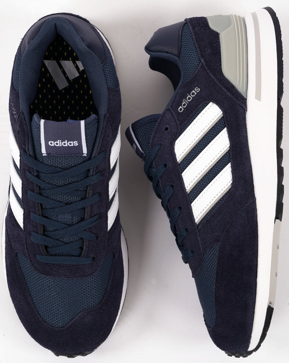 Adidas Run 80s Trainers Legend Ink/White/Grey