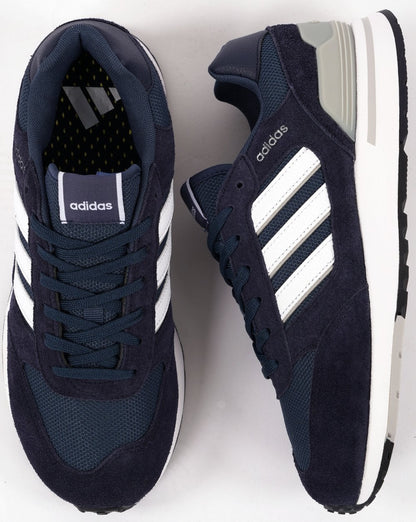 Adidas Run 80s Trainers Legend Ink/White/Grey