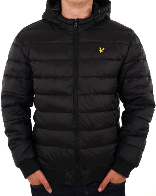 Lyle & Scott Wadded Jacket Black