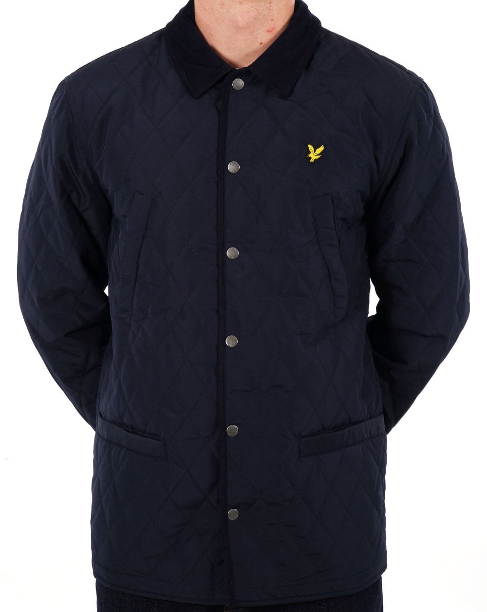 Lyle & Scott Quilted Jacket Navy