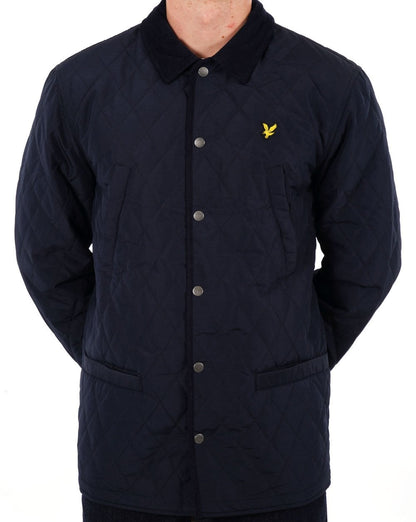 Lyle & Scott Quilted Jacket Navy